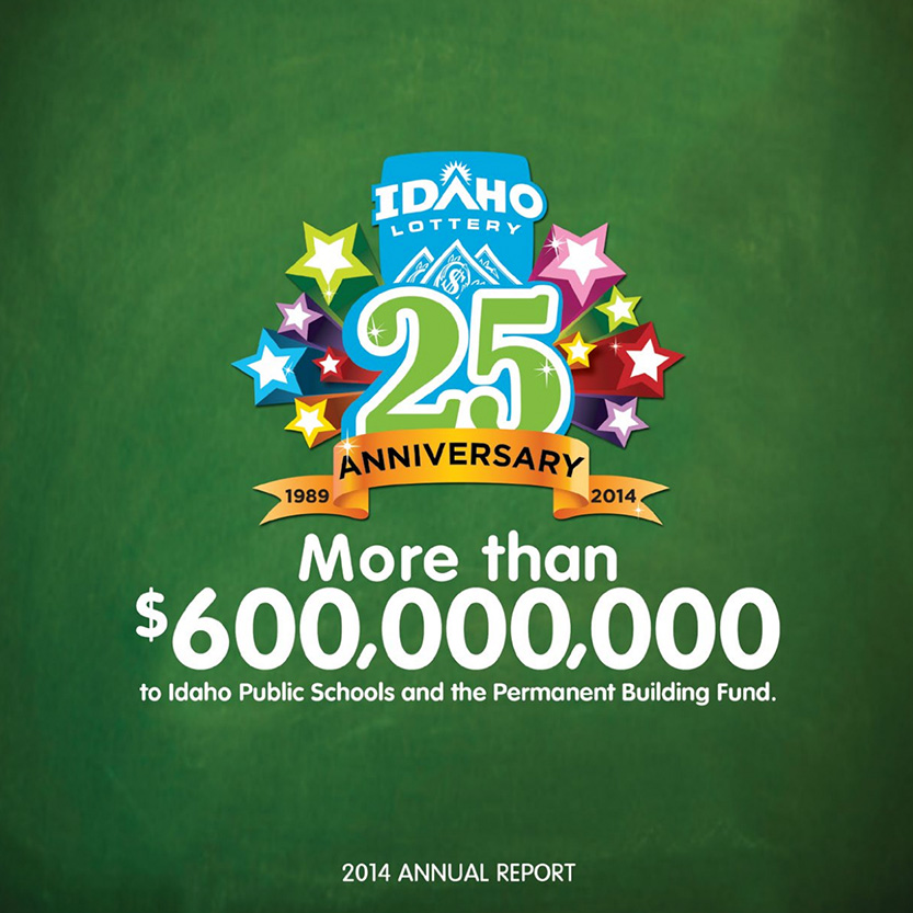 2014 Idaho Lottery Annual Report (Cover)