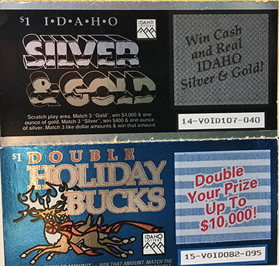Idaho Silver & Gold, Double Holiday Bucks from 1990