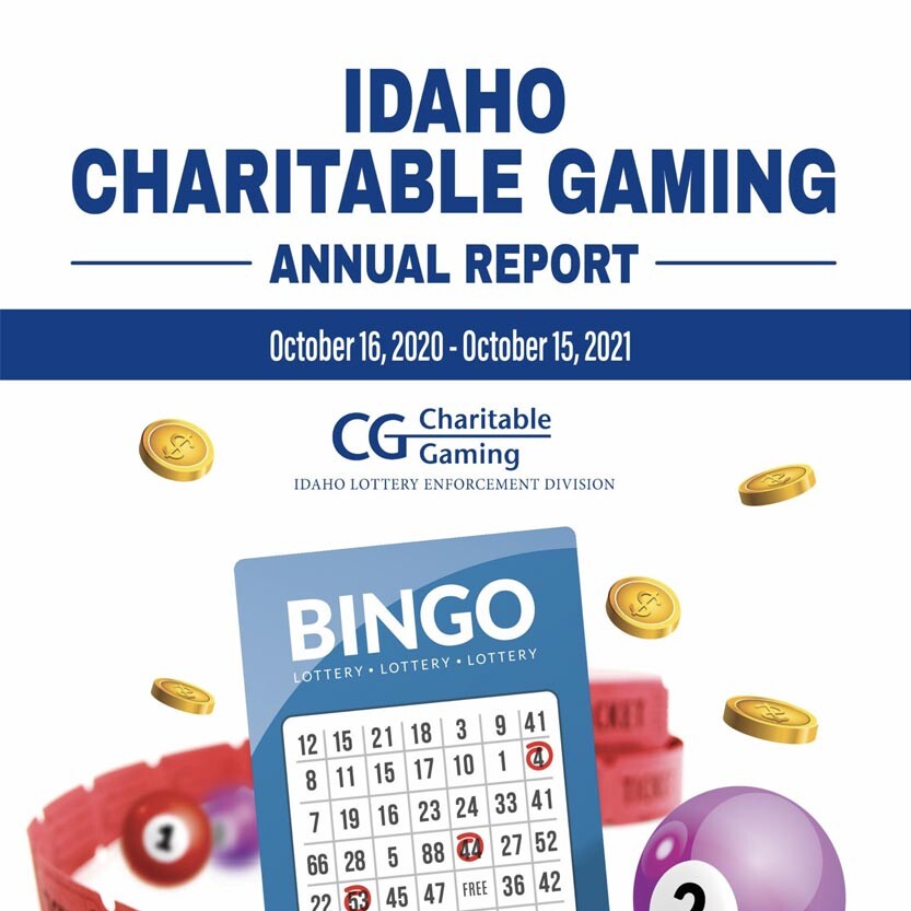 2021 Idaho Lottery Annual Report Cover